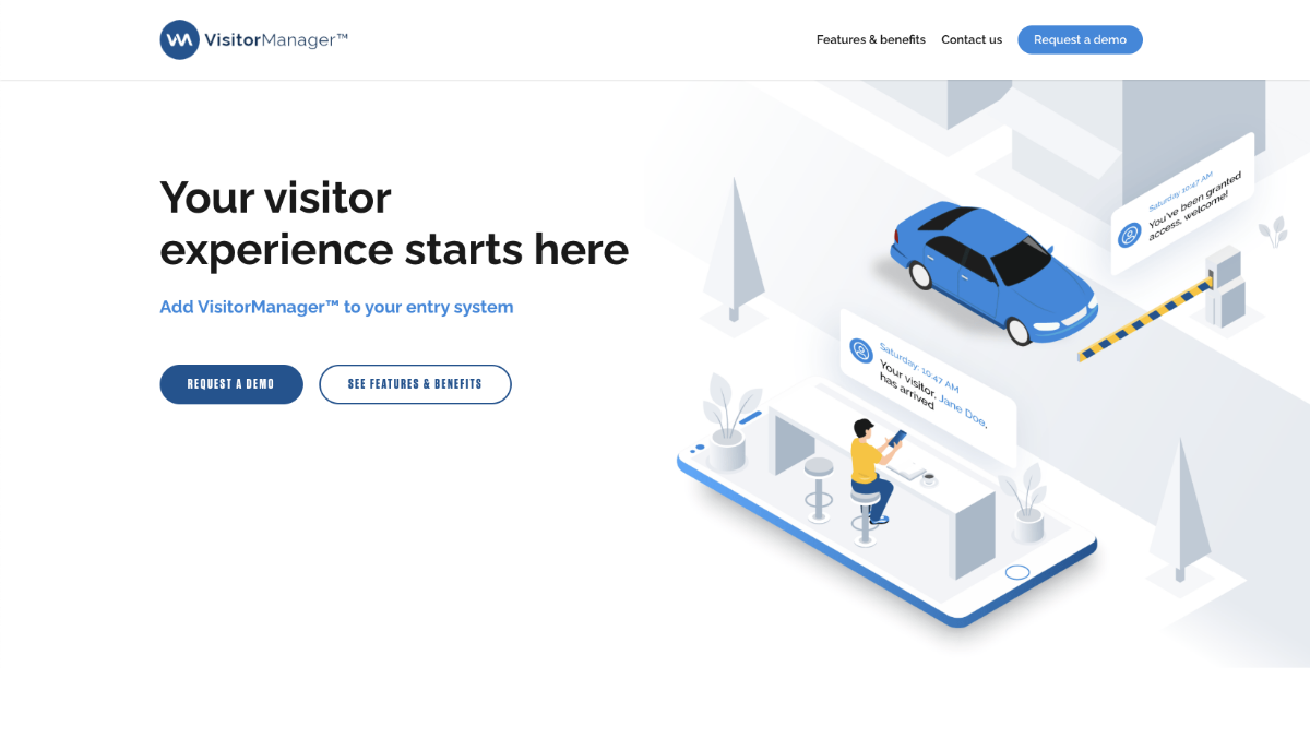 Vistor Entry Management Visitor Management Software - Secure Visitor Entry & Control ...
