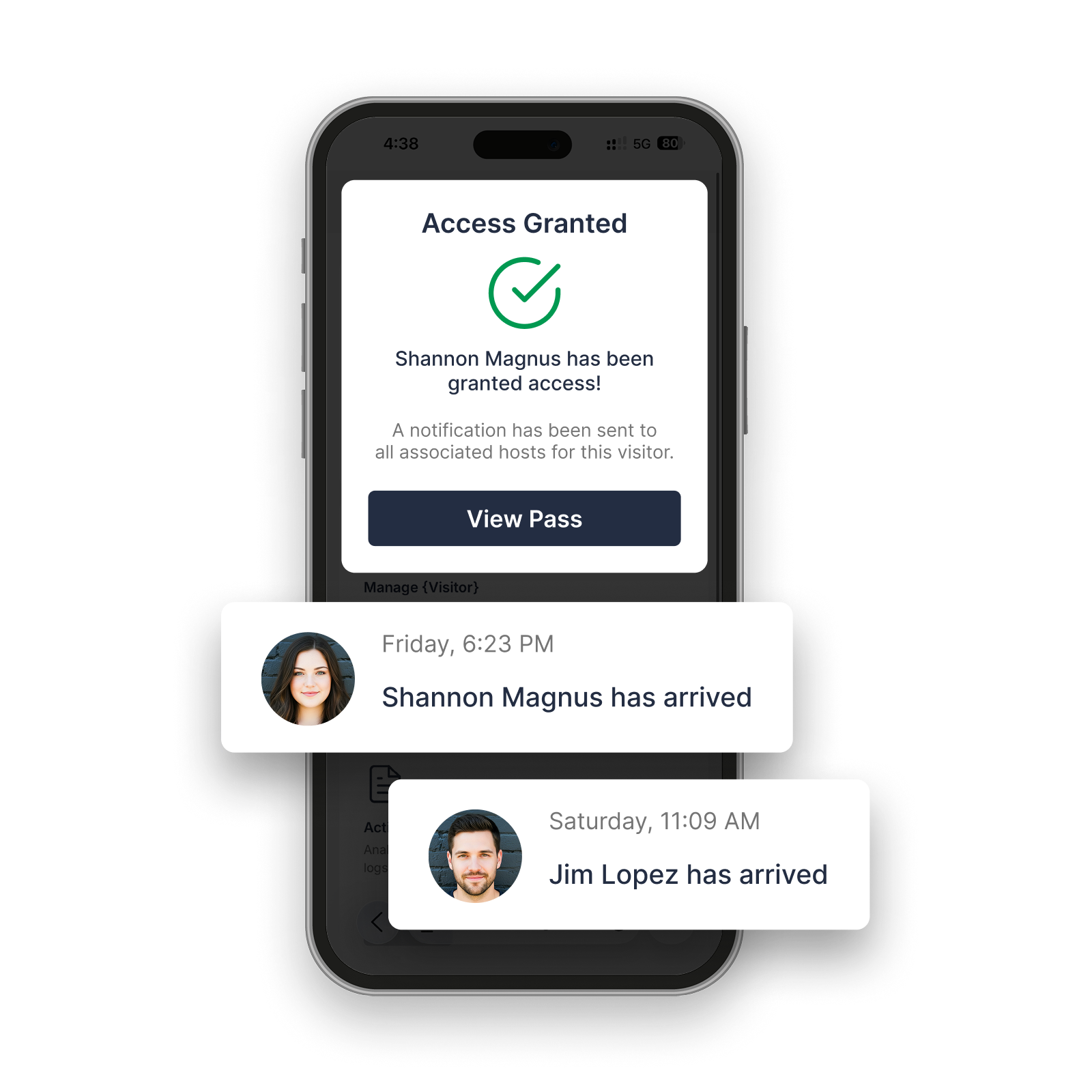 Manage visitors for Residents